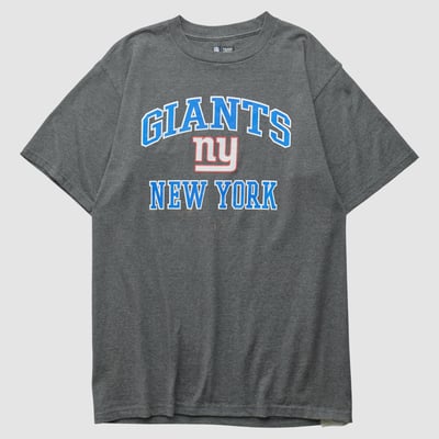 New York Giants NFL 2010s T-shirt - Charcoal - M by Fanatics Real Vintage