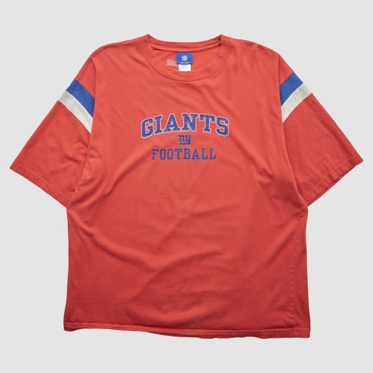 New York Giants Reebok 2000s T-shirt - Red - 2XL by Fanatics Real Vintage