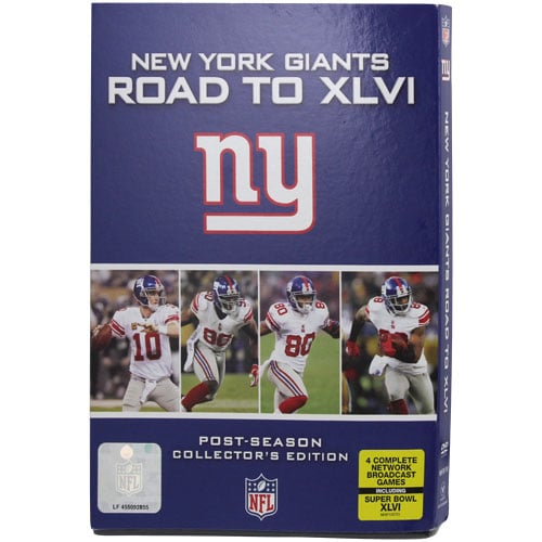 New York Giants Road to XLVI DVD Set