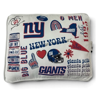 New York Giants Pegasus Loco Fan 19" x 14" Canvas Décor Pillow