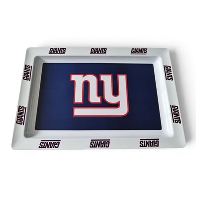 New York Giants Pegasus Repeat Wordmark 22" x 15" Party Tray