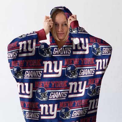 New York Giants Pegasus Wave Ultra Soft Fan Cape