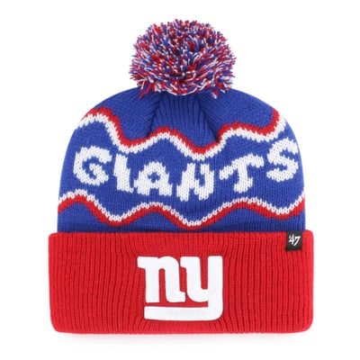  New York Giants '47 Preschool Squiggle Script Cuffed Knit Hat - Royal