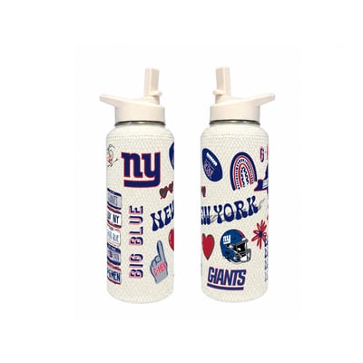New York Giants The Memory Company 34oz. Bling Quencher Bottle
