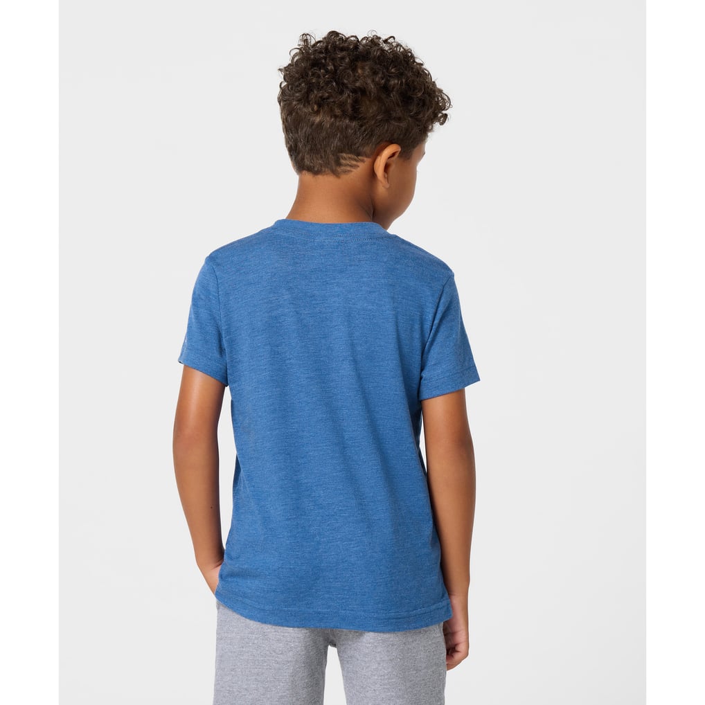 Toddler Homage Royal New York Giants x Mickey Mouse Tri-Blend T-Shirt