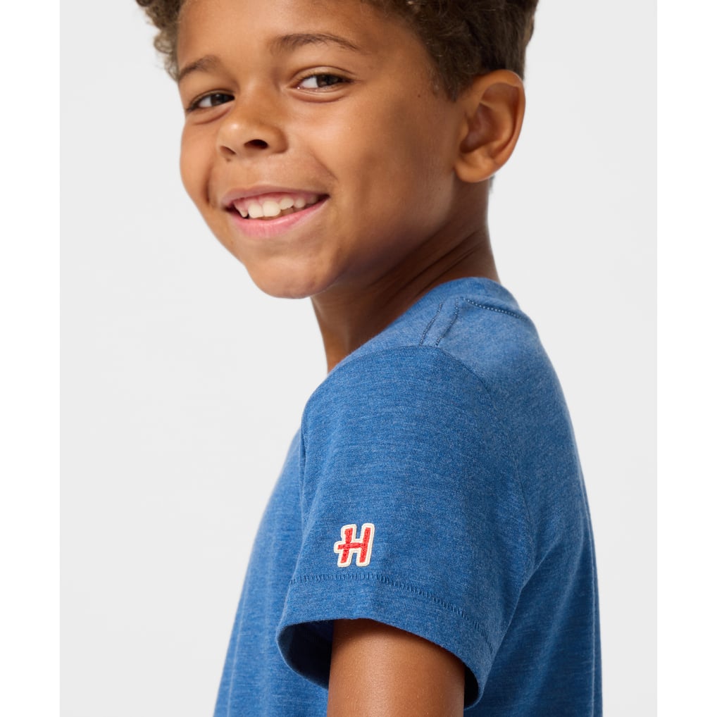 Toddler Homage Royal New York Giants x Mickey Mouse Tri-Blend T-Shirt