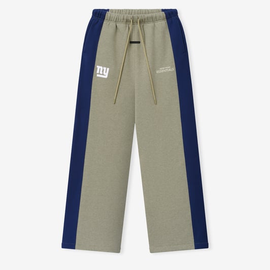 New York Giants Fear of God x NFL Unisex Lounge Sweatpants - Heather Gray/Navy