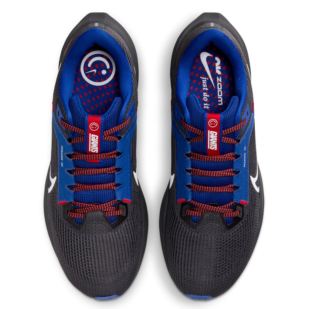 Unisex Nike Anthracite New York Giants Zoom Pegasus 40  display picture 2