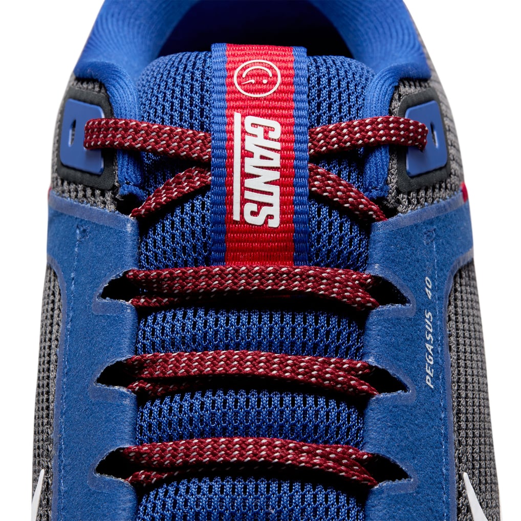 Unisex Nike Anthracite New York Giants Zoom Pegasus 40  display picture 2