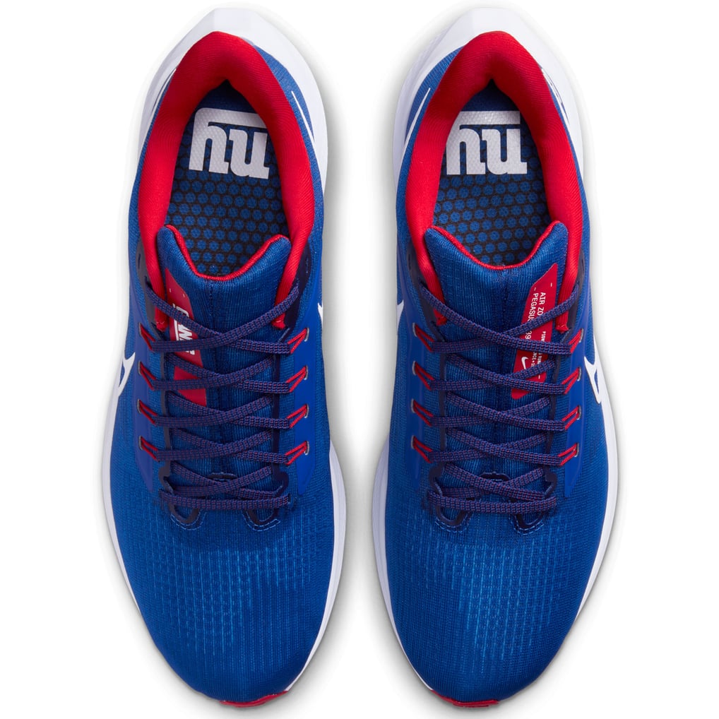 Unisex Nike Royal New York Giants Zoom Pegasus 39 Running Shoe display picture 2