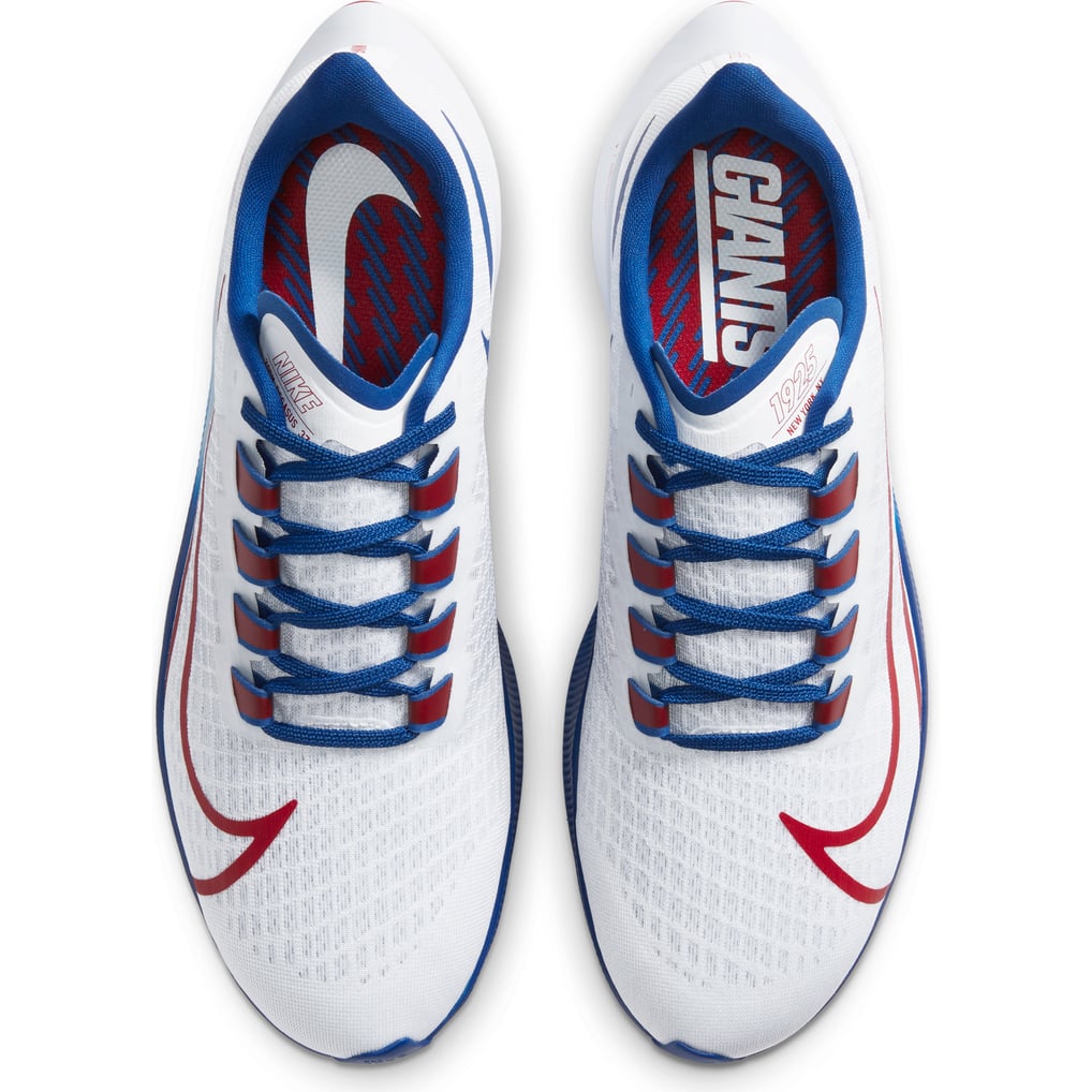 Unisex Nike White New York Giants Zoom Pegasus 37 Running Shoe