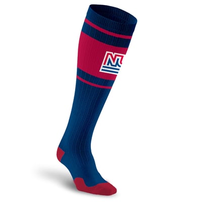 New York Giants PRO Compression Unisex  Throwback Over-the-Calf Compression Socks