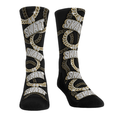Cam Skattebo New York Giants Rock Em Unisex Player Celebration Crew Socks