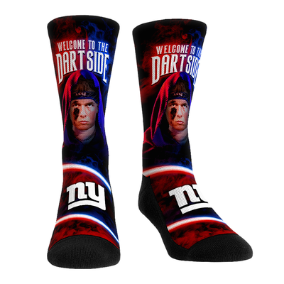 Jaxson Dart New York Giants Rock Em Unisex Player Celebration Crew Socks