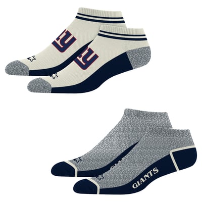  New York Giants Starter Unisex Two-Pack Double Play Ankle Socks