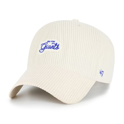 New York Giants '47 Women's Rope Script Clean Up Adjustable Hat - Natural
