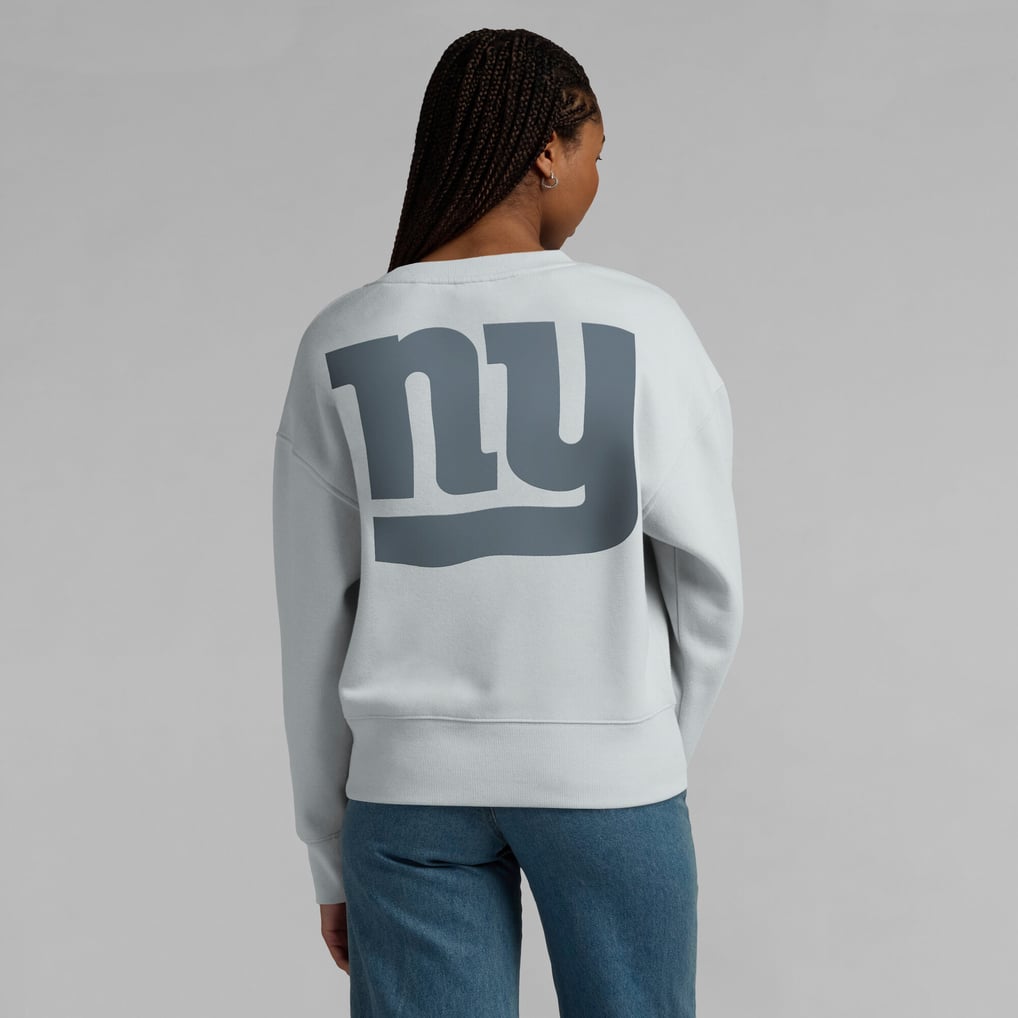  New York Giants Fanatics Women's Elements Pullover Sweatshirt - Gray