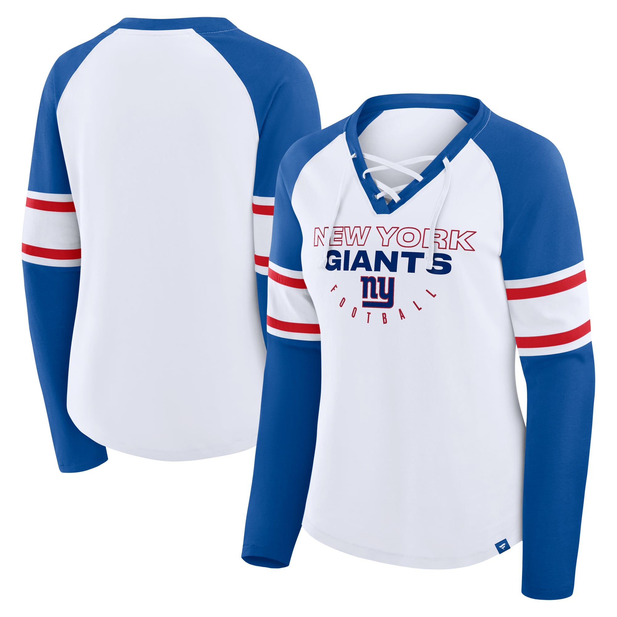 Redzone Fanatics New York Giants Women's White/Royal Redzone Blitz Package ...