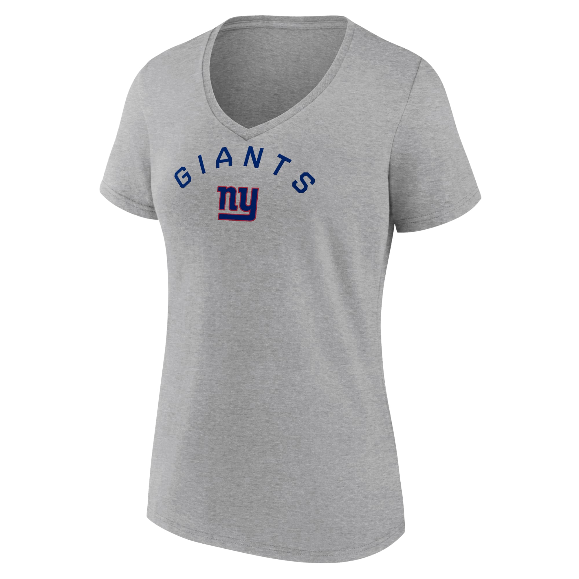 NEE ユニフォームT グレー XL Women's Heather Gray New York Giants Team Arc V-Neck T-Shirt