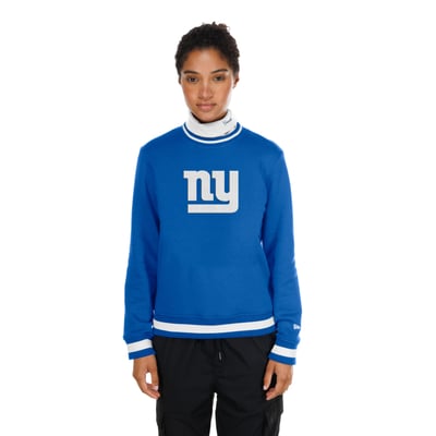  New York Giants New Era Women's Sport Classics Turtleneck - Blue