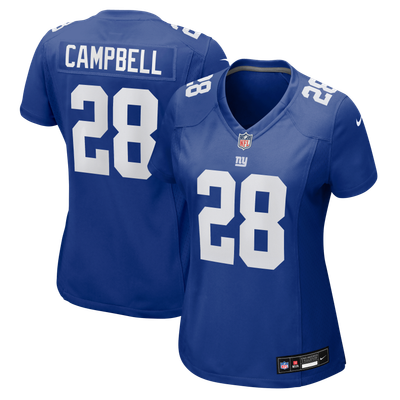 Elijah Campbell New York Giants Nike Women's Team Game Jersey - Royal