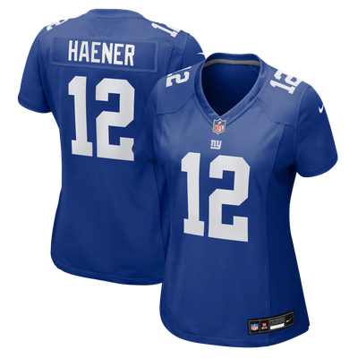 Jake Haener New York Giants Nike Women's Team Game Jersey - Royal