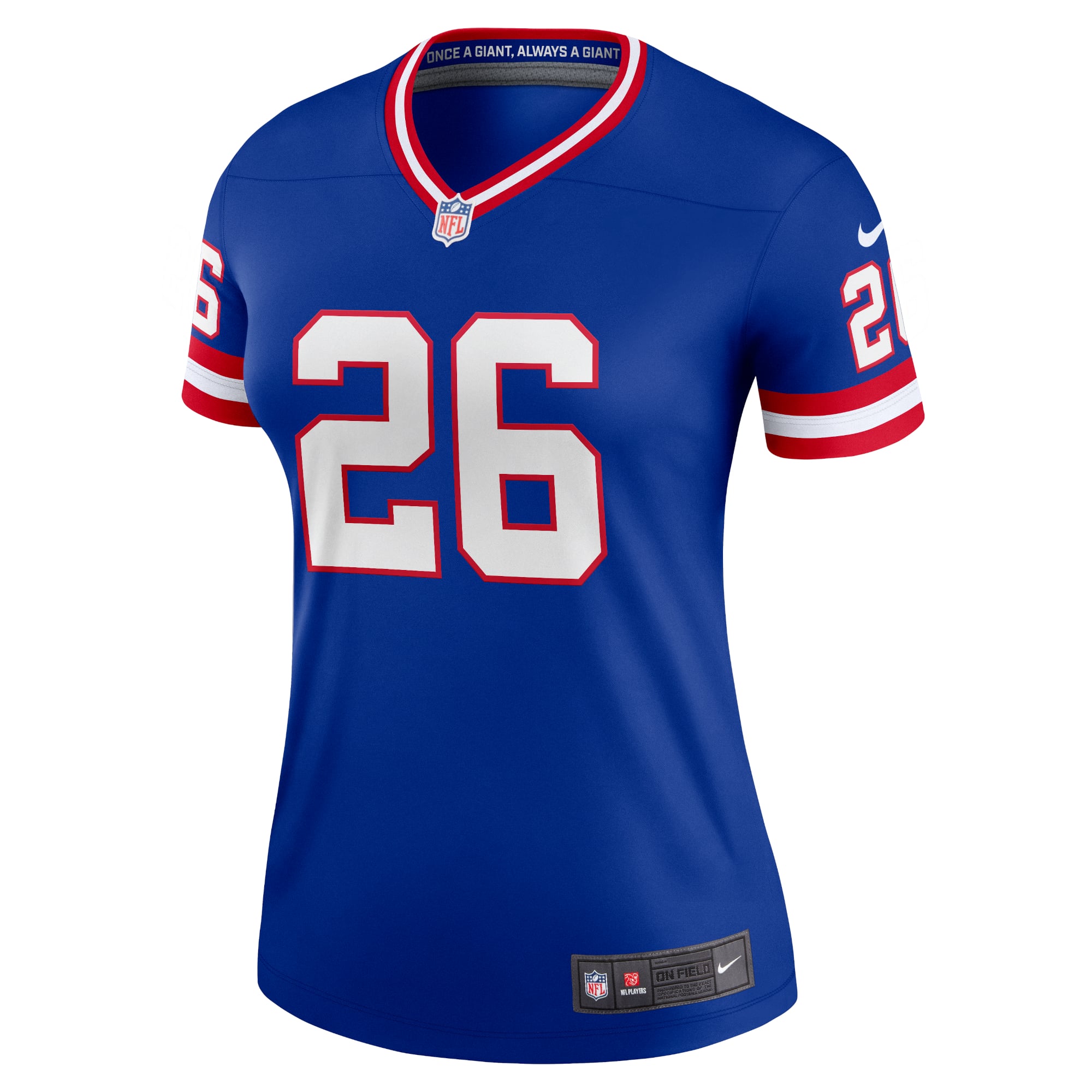 Women's Nike Saquon Barkley Blue New York Giants Legend Player