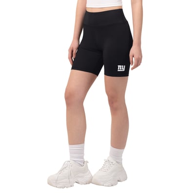 New York Giants Starter Women's Biker Shorts - Black