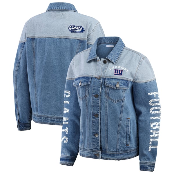 Veste En Jean Décorée Jones New York Femme - Taille L - Occasion Très Bon État