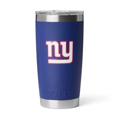 New York Giants YETI 20oz. Fandom Rambler Tumbler