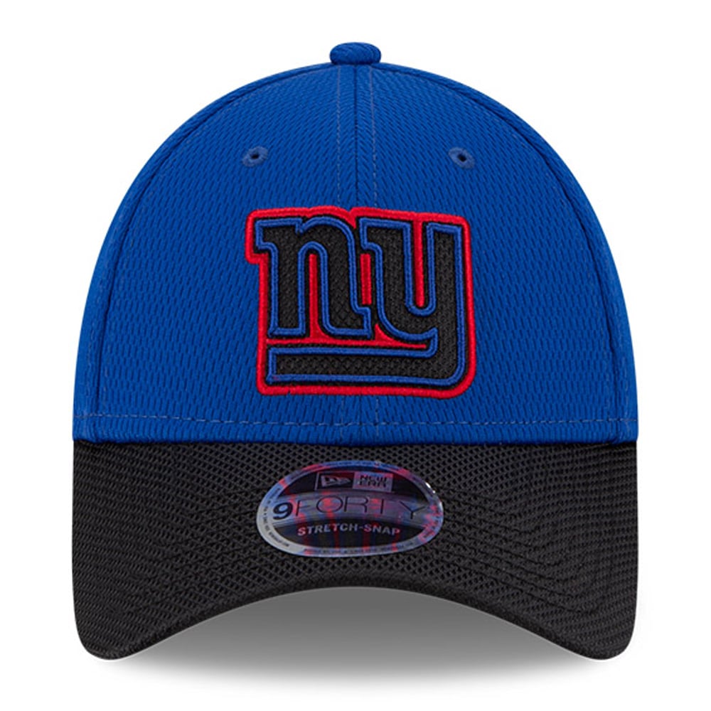 Youth New York Giants New Era Royal/Black 2021 NFL Sideline Home