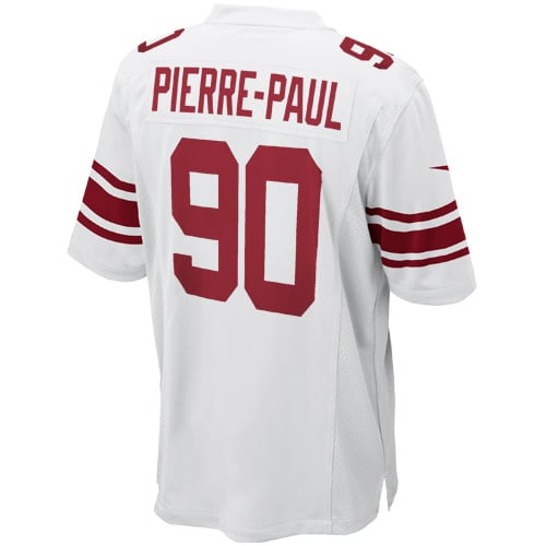 Youth New York Giants Jason Pierre-Paul Nike White Game Jersey