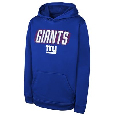 New York Giants Outerstuff Youth Sack Party Performance Hoodie - Royal