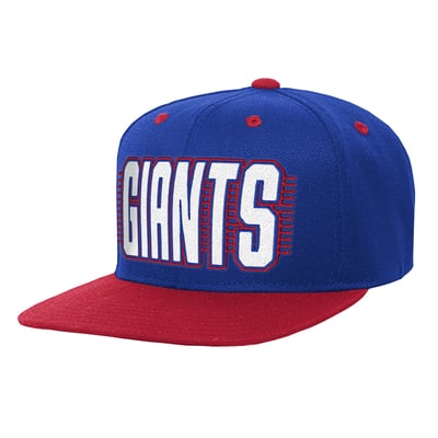 New York Giants Outerstuff Youth Snapback Hat - Royal/Red