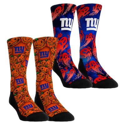 New York Giants Rock Em Socks Youth Halloween Crew Socks 2-Pack Set