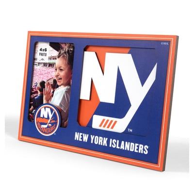 New York Islanders Fanpoint 3D Logo Series Picture Frame