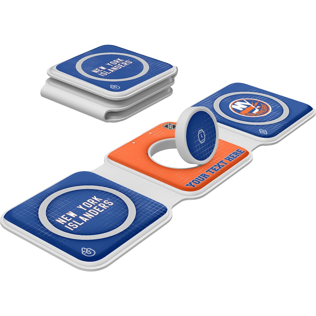 New York Islanders Keyscaper Personalized 3-in-1 Foldable Charger