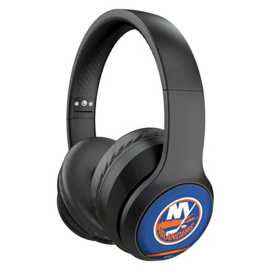 New York Islanders Keyscaper Stripe Wireless Bluetooth Headphones With Case