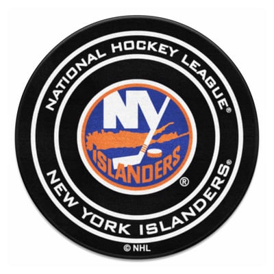 New York Islanders Logo Brands 27" Diameter Puck Mat