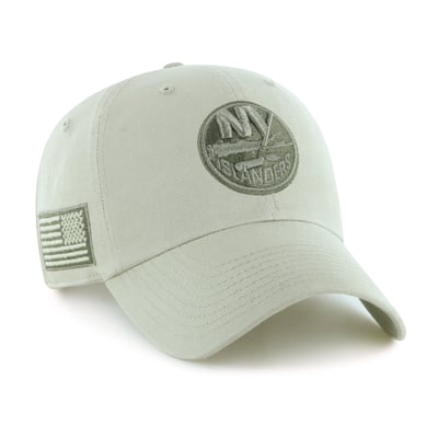 New York Islanders '47 OHT Tri-Hit Clean Up Adjustable Hat - Cream
