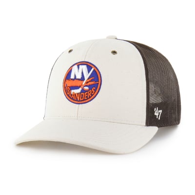 New York Islanders '47 x Carhartt Undyed Trucker Adjustable Hat - Cream
