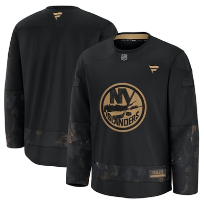  New York Islanders Fanatics Military Appreciation Practice Jersey - Black