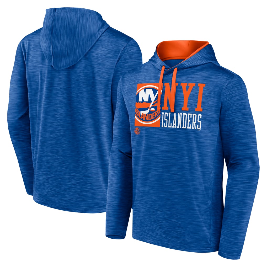 New York Islanders Fanatics Never Quit Pullover Hoodie - Royal
