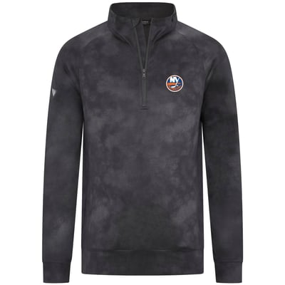  New York Islanders Levelwear Atlas Quarter-Zip Pullover - Charcoal