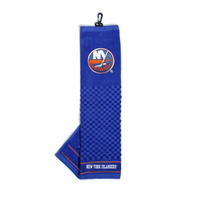 New York Islanders 16" X 22" Tri-Fold Embroidered Scrubber Golf Towel