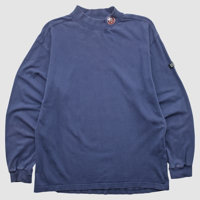 New York Islanders CCM 2000s Long Sleeve T-shirt - Navy - L by Fanatics Real Vintage