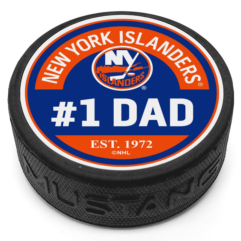 New York Islanders #1 Dad Puck