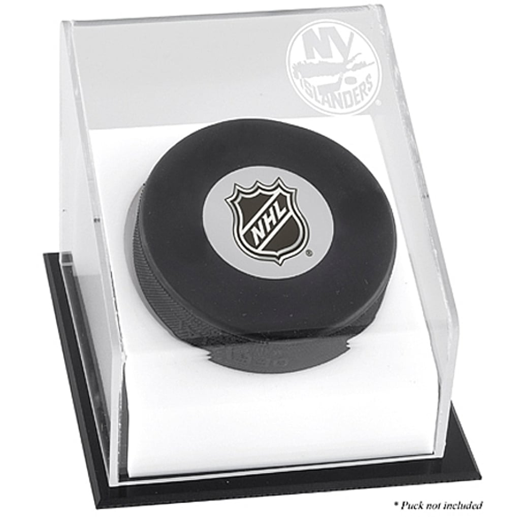 New York Islanders Fanatics Authentic Puck Deluxe Logo Display Case