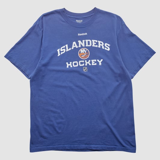 New York Islanders Reebok 2010s T-shirt - Blue - L by Fanatics Real Vintage