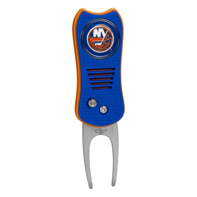 New York Islanders Switchblade Divot Tool With Magnetic Ball Marker